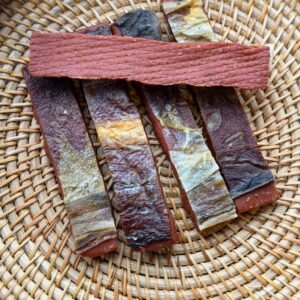 Duck Strips with Fish Skin